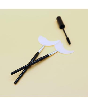 2 Pcs Reusable Lash Shield & Mascara Guard Shields - Black Handle | Under Eye Guards for Eye Makeup Application - Buy Online on GoSupps.com