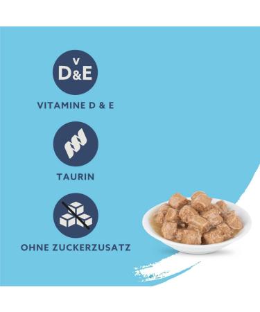 Buy Amazon Wet Cat Food Bites with Poultry in Sauce - 415g | Premium Quality Cat Food for Picky Eaters | Fast International Shipping - Buy Online on GoSupps.com