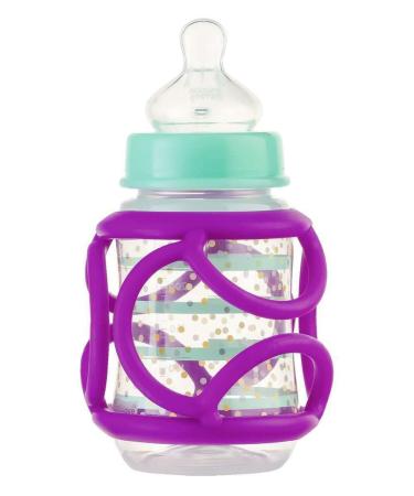 Ravensburger Ministeps 4146 BALIBA bottle holder - Flexible Greifling for independent drinking - baby toys from 6 months - purple