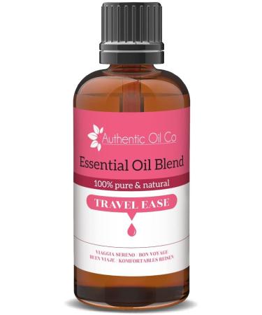 Travel Ease Essential Oil Blend - 100% Natural 100ml 100 ml (Pack of 1)
