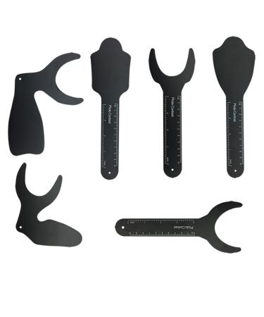 Set of 6 Contrast Plates for Dental Background Photos Dental Photography Background Light Absorbing Plates Set.