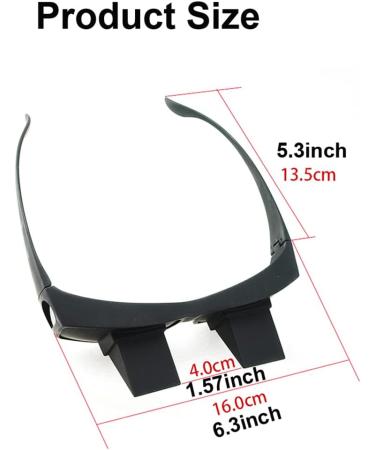 Vinmax Bed Prism Spectacles - 90 Degree Lazy Readers Glasses for Comfortable Laying Down Reading & Watching TV - International Shipping Available - Buy Online on GoSupps.com