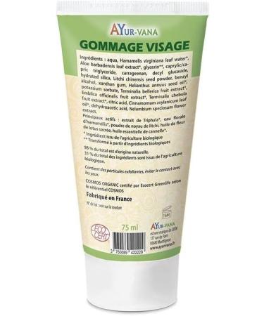 AYur-vana Triphala Organic Facial Scrub 75 ml - Buy Online on GoSupps.com