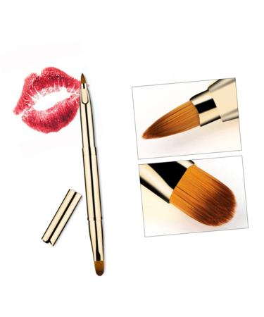 MAGICLULU Double-Ended Lip Brush - Dual-Sided Makeup Tool for Lip Gloss & Concealer | Perfect for Home & Travel - International Shipping Available - Buy Online on GoSupps.com