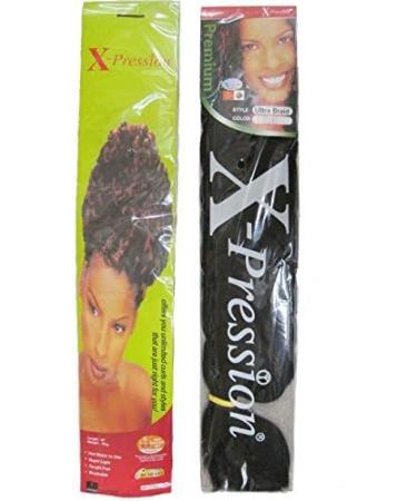 X-pression Ultra Braid Pack of 6 #4 4 Pack of 6 - Buy Online on GoSupps.com