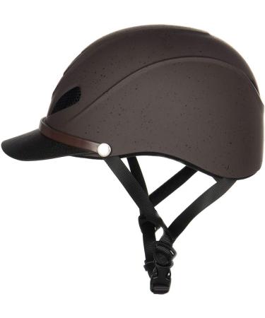 Troxel Dakota Medium Horseback Riding Helmet - Brown (Size 7-7 1/4) - Buy Online on GoSupps.com