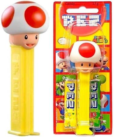 PEZ Super Mario Toad Sweet Dispenser Nintendo Characters - Buy Online on GoSupps.com