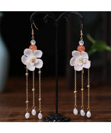 Chinese Hairpin Tassel Chinese Hair Sticks Long Tassel Hair Stick Hair Pins Traditional Classical Style Handmade Hair Jewelry Accessories hair fork - Buy Online on GoSupps.com