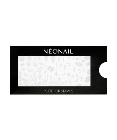 Neonail Stamping Plate 22 - Stamping Platte - Stencil plate - Nail Art - Nail Design - Nail Stamp Schablone - French Nails Stencil - Nail Art Stamp