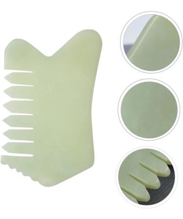 Frcolor Head Massage Kamm - Jade Comb for Relaxation Pregnancy and Scalp Care | International Shipping Available - Buy Online on GoSupps.com