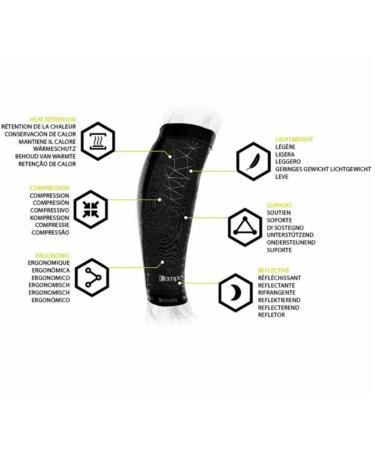 Compex Anaform Neoprene Calf Sleeve Support - Medium - Buy Online on GoSupps.com