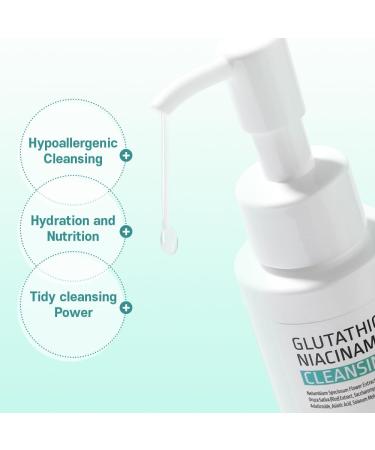 APLB Glutathione Niacinamide Cleansing Oil | Huile Lipo Glutathion Niac 73 8% 105ml/Soins cor ens D maquillant pour peaux sensibles Hydratant Soin des points noirs - Buy Online on GoSupps.com