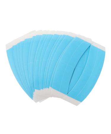 Housoutil 23 Sheets Double Sided Wig Film Hair Extension Holder Hair Wig Tape Double Side Tape Hair Extension Tape Strips Waterproof Tape Toupee Tape Paper Accessories Water Proof