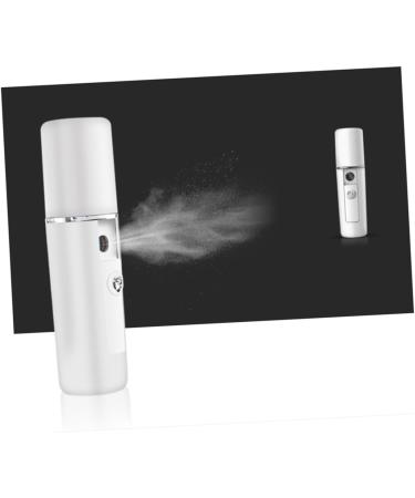 WOONEKY Skin Moistener Electric Face Mister Mist Facial Sprayer Portable Face Mister Mini Humidifier White - Buy Online on GoSupps.com