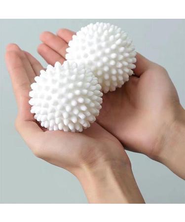 Wohlstand 6 pieces dryer balls for tumble dryers dryer balls dryer ball dryer ball washing ball for fluffy clothes cleaning household laundry reusable - Buy Online on GoSupps.com