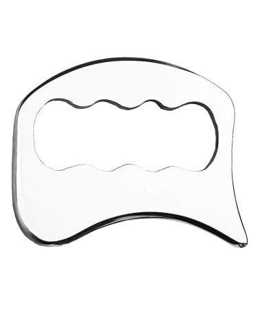 Stainless steel Gua Sha 3x4 -inch -muscle scraping tool for loosening tiredness and pain body gua Sha tool with handle for back legs arms neck shoulder 1 back massager style 1