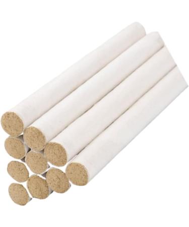 Minkissy Moxibustion Kit - 30 Handmade Mugwort Sticks & White Moxa Holder | Perfect Family & Household Gift - Buy Online on GoSupps.com