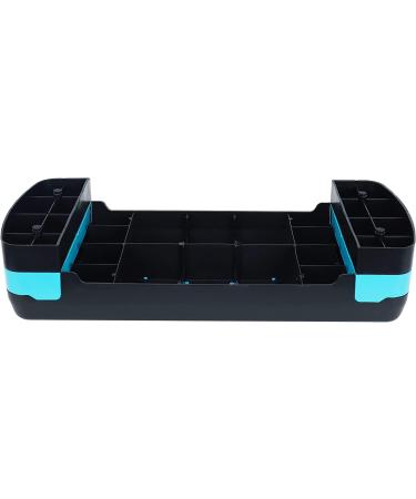 BalanceFrom Adjustable Aerobic Stepper Step Platform Trainer - Black/Blue | Fitness Workout Equipment - Buy Online on GoSupps.com