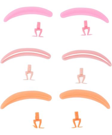  Eyelash Separator Set Washable Silicone Simplified Process Enhanced Lash Results for Lash Extension Beginners 3 Pairs Rose Red/Pink/Orange - Buy Online on GoSupps.com