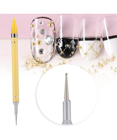 ANKROYU Rhinestone Applicator Tool Nail Rhinestone Picker Dotting Tool Dual-Ended Rhinestones Pickup Wax Pen Nail Art Gem Crystal Pick Up Tool(A) - Buy Online on GoSupps.com