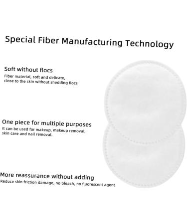 FRCOLOR 400 Pcs Reusable Overlock Cotton Pads - Makeup Removal Squares Non-Woven Fabric Cleaning Cloths for Travel & Easy Makeup Remover - Buy Online on GoSupps.com