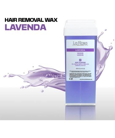 La Rosa Wax Cartridges 100ml - Lavender for Sensitive Skin | Easy Application & Delicate Aroma - Buy Online on GoSupps.com