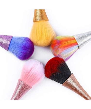 Jiklophg 2 Pieces Nail Cleaning Powder Powder Soft Hair Pen Nail Cleaning Pen for Manicure Nail Tool - Buy Online on GoSupps.com