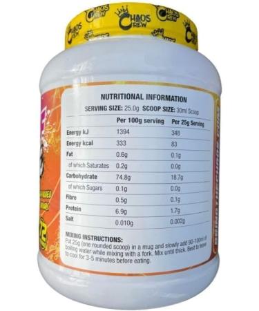 CHAOSCREW Cream of Rice Chocolate Bueno 1.8kg - Buy Online on GoSupps.com