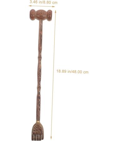Soesfoufu Multifunctional Massage Hammer - Wooden Itching Relief & Scratch Massage Device - Buy Online on GoSupps.com