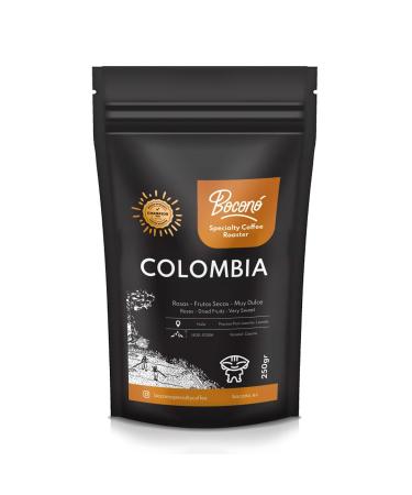 Bocon Specialty Coffee Colombia Huila 250g Specialty Coffee Bean Roasted 100% Arabica Variety Caturra Process Washed Aeropresss V60 French Press Espresso