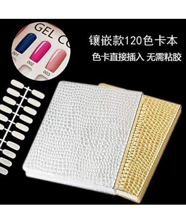 Staccatory 216 Colours Nail Tips Display Book DIY Nail Art Shows Colour Map Chart Painting Display Board White - Buy Online on GoSupps.com