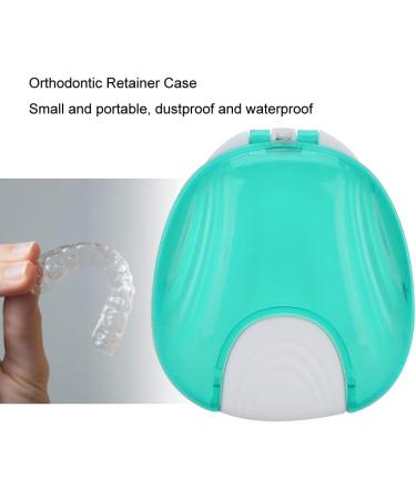 Ververt Touch Orthodontic Retainer Etui | Portable Waterproof Holder for Adults - Blue | International Shipping - Buy Online on GoSupps.com