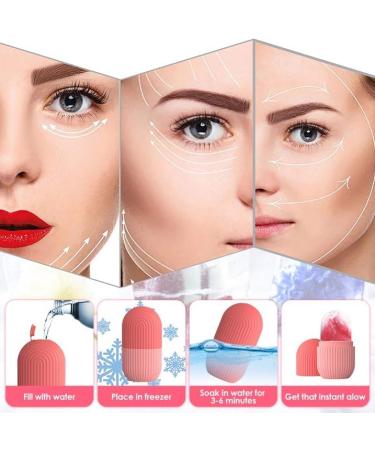 Buy Ice Roller & Silicone Facial Cube Massager - Reduce Dark Circles & Enhance Skin Care | Multi-Color Kitchen Tools - Buy Online on GoSupps.com