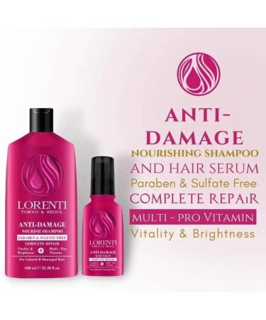 Sun Shine LORENTI Tokyo & Seoul Hair serum collagen & biotin 125 ml for the antifrizz treatment of dry brittle and damaged hair hair care serum hair treatment hair oil treatment - Buy Online on GoSupps.com