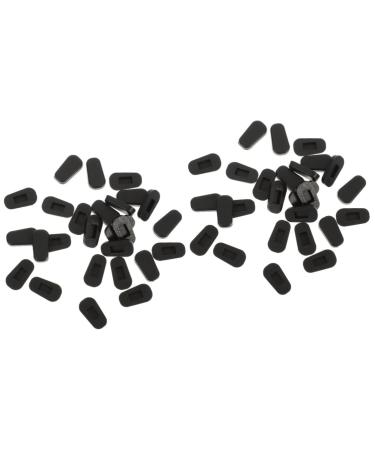 Lurrose 24 pairs nasal pads for silicone glasses nasal cushion for glasses glasses pads Self-adhesive nose pads for glasses glasses pads for the nose so soft nostrils