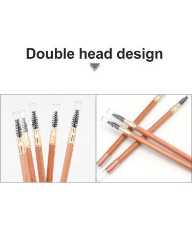 Homoyoyo Lot de 2 Crayons Sourcils Double T te tanches Marron et Gris avec Pinceau Brosse Maquillage Professionnel pour Femmes Usage Quotidien Couleur Al atoire - Buy Online on GoSupps.com