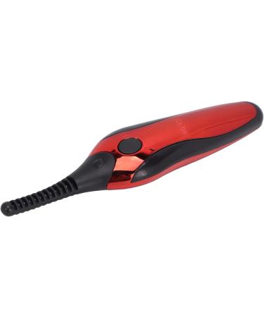 Qukaim Heated Eyelash Curlers Heated Eyelash Curlers Wide Spaced Combs 3-Level Temperature Curved Brush Head USB Charging Handheld Red Lash Curler - Buy Online on GoSupps.com