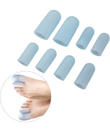High-Quality Hammer Toe Covers - Silicone 4 Pairs Breathable Ventilation Large Toe Caps for Corns & Blisters Relief - Buy Online on GoSupps.com