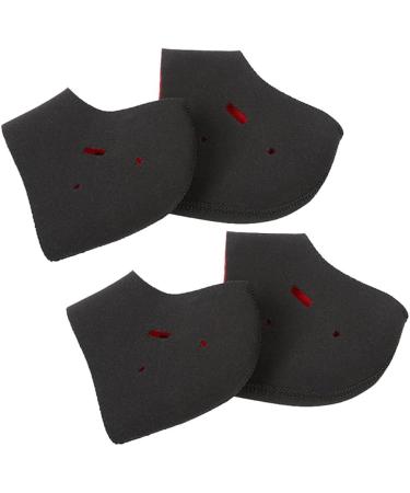 MAGICLULU 6 Pairs Heel Socks Heel Protector Black Socks Ankle Socks Foot Heel Cover Cup Protector Hydrating Socks Anti-Cracking Socks Heat Socks with Hole Moisturizing Socks Thermal Socks - Buy Online on GoSupps.com