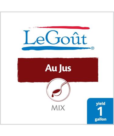 LeGout Au Jus Gravy Mix - 2 Minute Cooking, 0g Trans Fat - 3.3oz (Pack of 16) - Buy Online on GoSupps.com