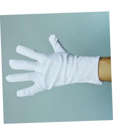 FRCOLOR Cotton Work Gloves 18 Pairs Cotton Gloves Factory Gloves White Gloves Lengthen Work White Work Gloves - Buy Online on GoSupps.com