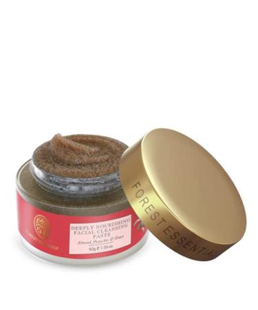 Buy Forest Essentials Deeply Nourishing Facial Cleansing Paste 50g - Premium Natural Skincare for Radiant Skin | International Shipping Available - Buy Online on GoSupps.com