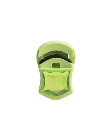 1Pc Mini Eyelash Curler Portable Plastic Eyelash Curler False Eyelashes Auxiliary Eyelash Curling Clip Beauty Makeup Tools (Color : Green)