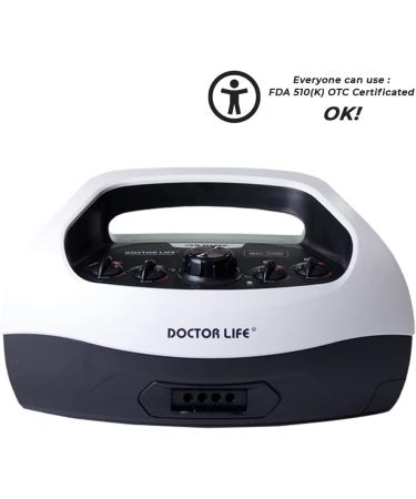 Doctor Life SP-2000 Sequential Air Compression Leg Massager with L Boots - Blood & Lymphatic Circulation Therapy System - Buy Online on GoSupps.com