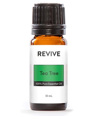 Tea Tree Essential Oil by Revive Essential Oils - 100% Pure Therapeutic Grade, for Diffuser, Humidifier, Massage, Aromatherapy, Skin & Hair Care Tea Tree 0.34 Fl Oz (Pack of 1)