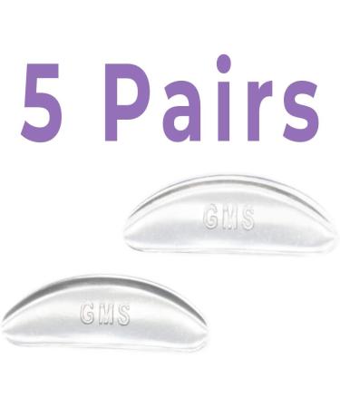 GMS Optical Soft Silicone Adhesive Nose Pads for Glasses Sunglasses and Eye Wear - 1.8mm x 18mm (Clear 5 Pair) - Buy Online on GoSupps.com