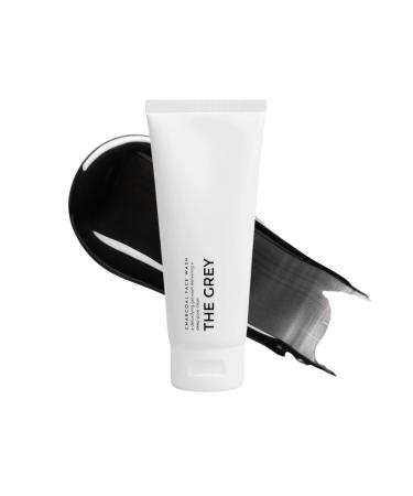 The Grey Charcoal Face Wash for Men Detoxifying Gel Delivers Deep Pore Cleansing with Soothing Natural Charcoal Extract Gently Washes Away Impurities Softens Skin & Facial Hair 3.4oz