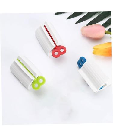 Rolling Tube Toothpaste Squeezer Rotate Toothpaste Dispenser Toothpaste Seat Stand 3PCS - Buy Online on GoSupps.com