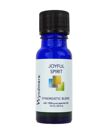 Wyndmere Essential Oils - Joyful Spirit Essential Oil Blend - 100% Pure Therapeutic Quality - 10ml - for Diffuser - Made in USA