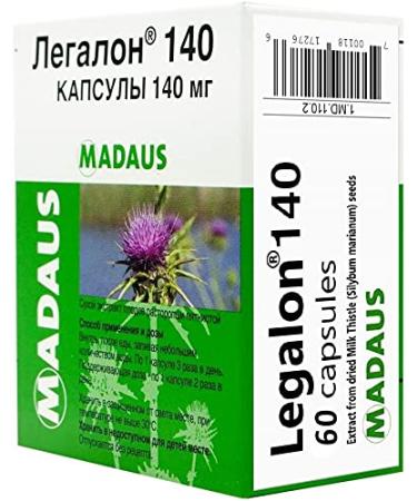 Madaus Legalon 140mg 60 Capsules (One Pack)
